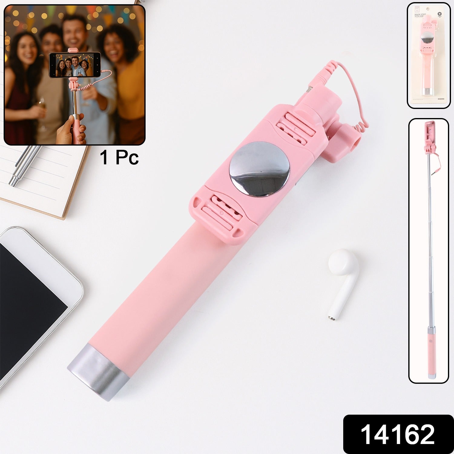 Selfie Stick with Mirror Selfie Stick with Mirror